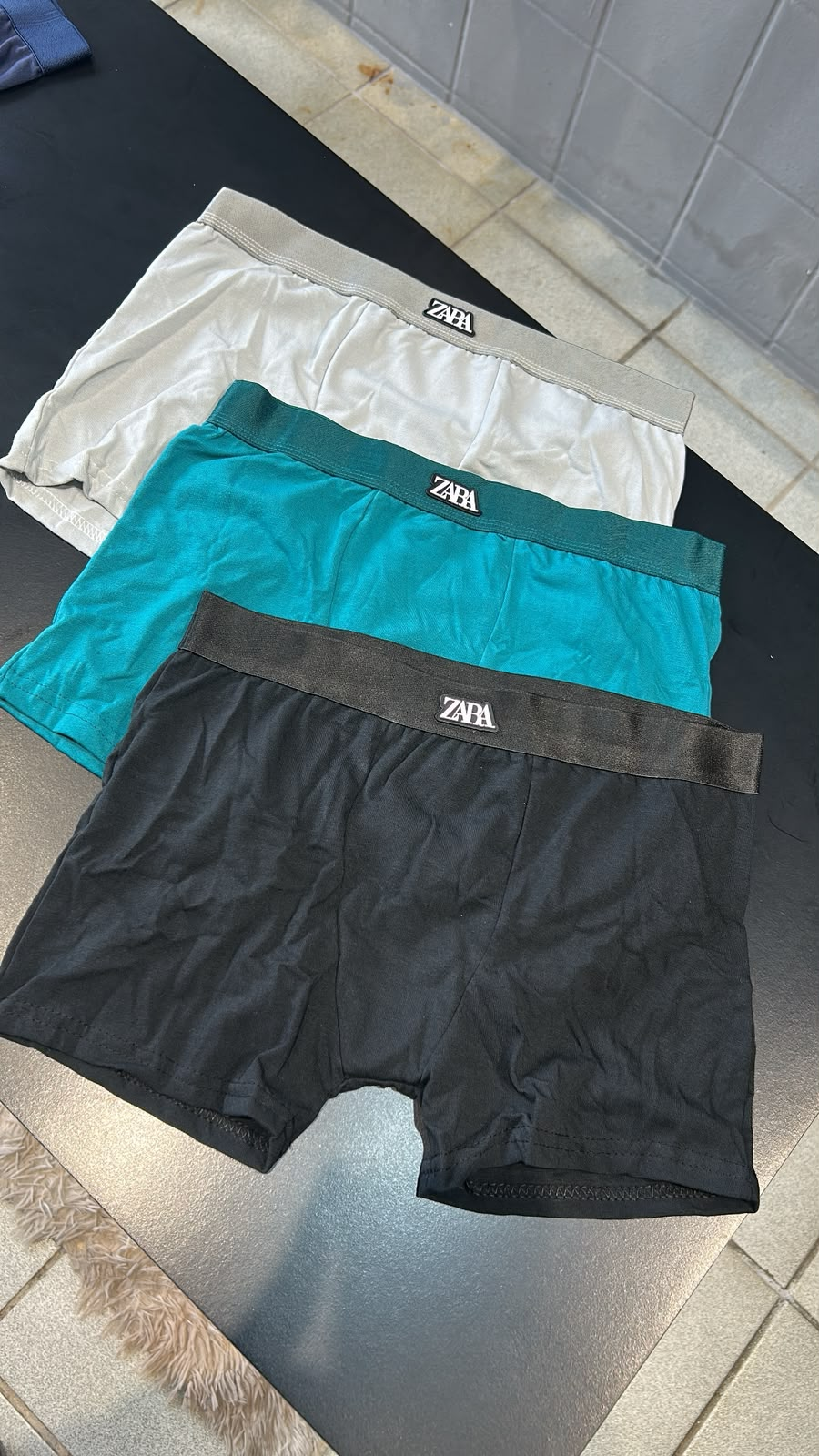 Kit 3 Cuecas Tecido Algodão Zara — kits masculino na Praxedes Griffes