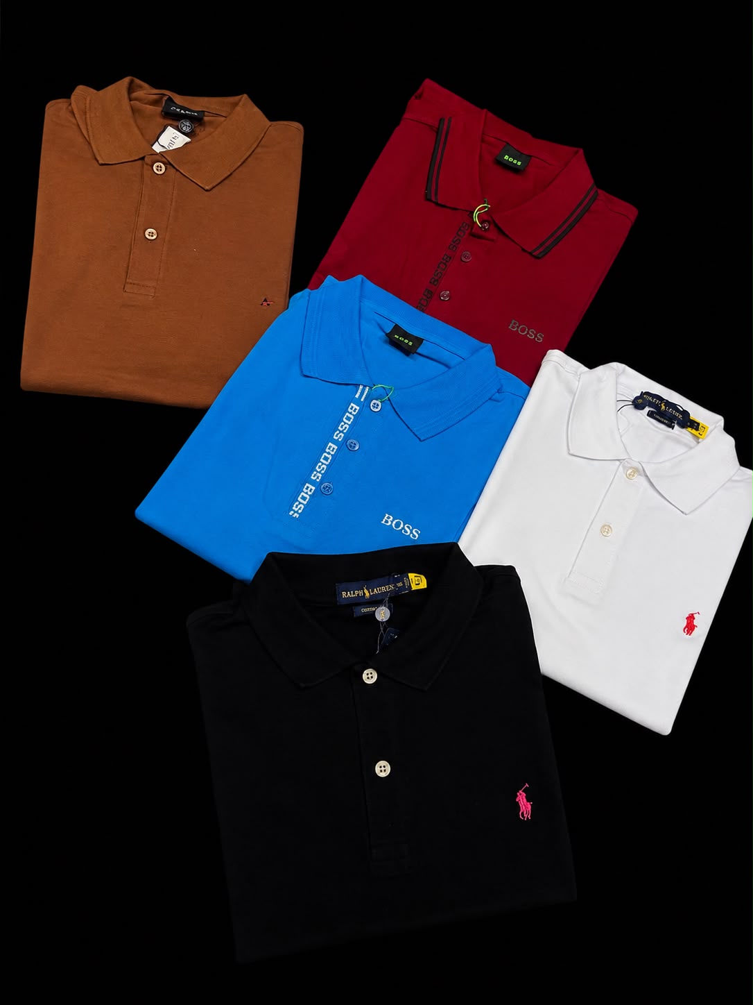 Camisa Polo Importada Plus Size (Boss / Ralph Lauren) — várias cores — Praxedes Griffes