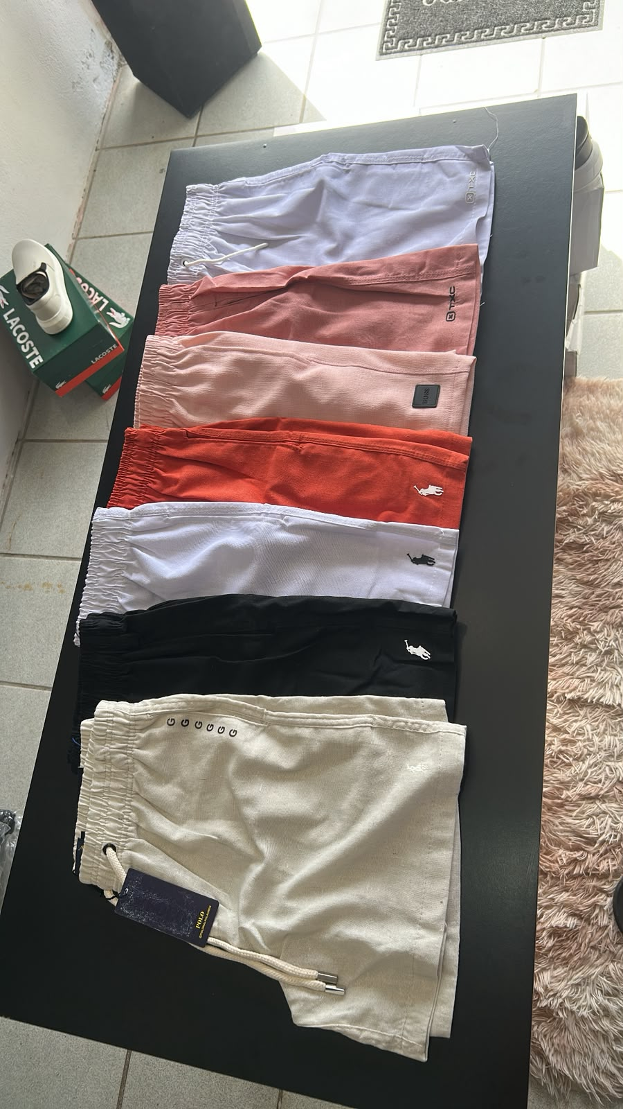 Shorts em Linho Premium (várias cores) — Praxedes Griffes